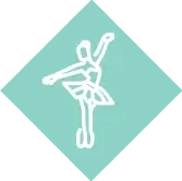 Dancer icon diamond