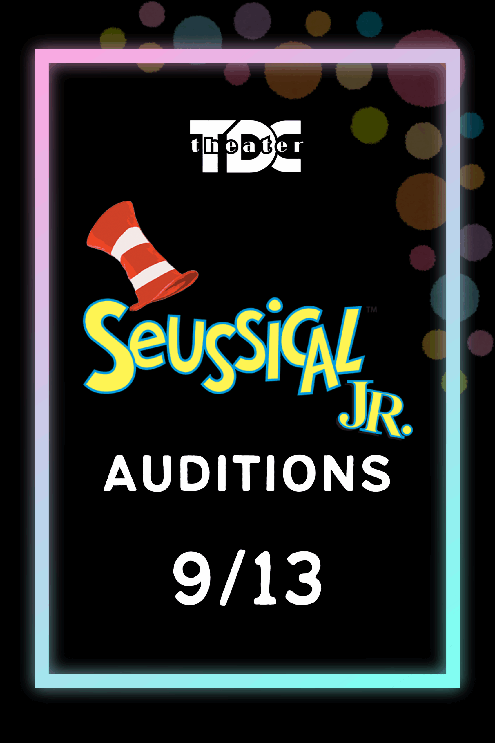 Seussical Jr Auditions
